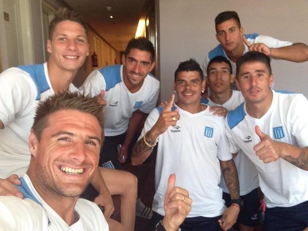 La alegría del plantel académico en plena pretemporada. (Foto: @ivanpillud_4).