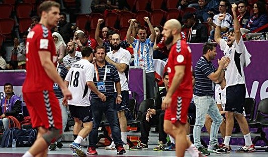 Leyendas del handball argentino.Lo hicieron de nuevo y agigantan su historia.