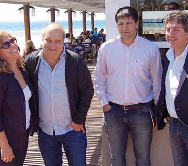 Lombardi pasó por Chubut