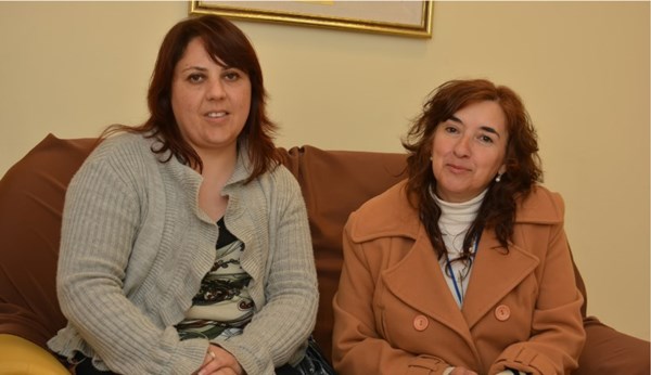 La 759 se muestra. Lazcano (izq.) y García Nevez invitaron a participar.