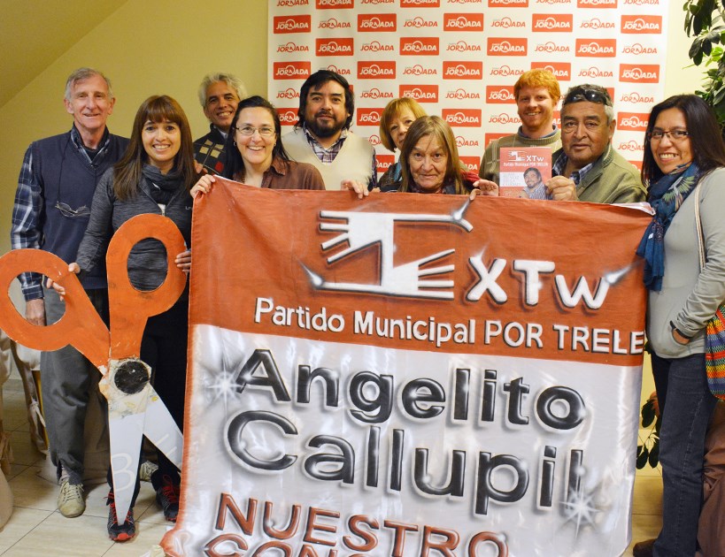 Símbolo. El candidato necesita del corte para lograr una banca.