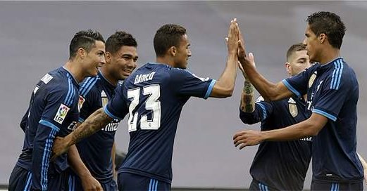 Triunfo del Real con goles de Cristiano y los brasileños Danilo y Marcelo.