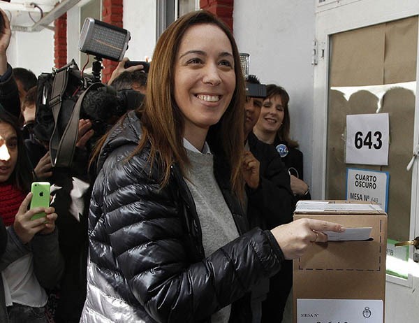 Vidal esperaba ser la primera gobernadora mujer de Buenos aires.