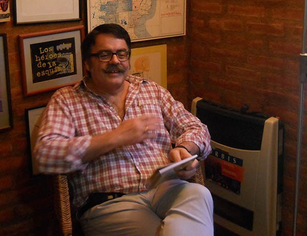 El escritor Sergio Pravaz dará a conocer “El tumbador de árboles“.