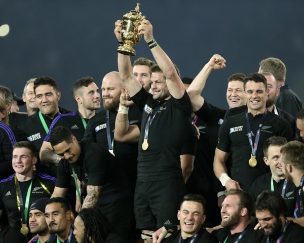 El mejor equipo de la historia, los All Blacks conquistaron su tercera Copa del Mundo.