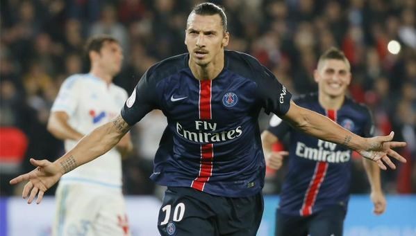 Ibrahimovic bate el récord de goles y da el triunfo al PSG ante el Marsella.