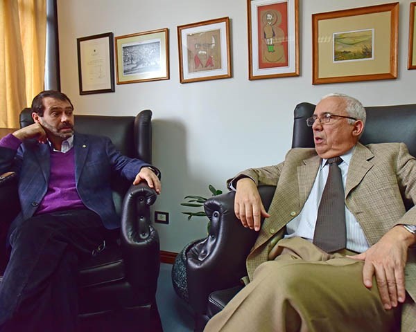 Dúo. Panizzi (izquierda) y Capraro revelaron varios datos acerca del panorama económico que enfrentan. 