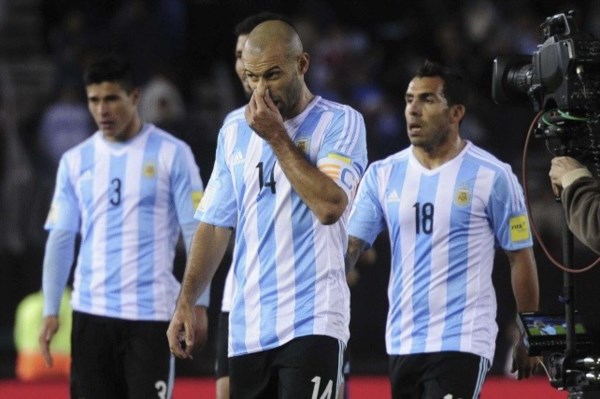 "Nuestros rendimientos individuales no fueron los mejores, eso está claro. Y el rival juega", afirmó "Masche".