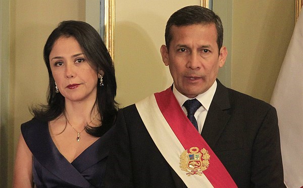 Ollanta y Nadine. una pareja muy, pero muy cuestionada en términos políticos.