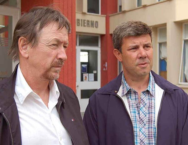 Referentes. La cúpula del Colegio de Farmacéutico se quejó en Madryn.