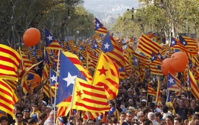 En cada convocatoria a tomar las calles, los independentistas fueron multitud.