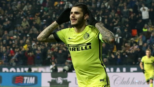 Inter es líder e Icardi es su pura verdad. Mauro facturó por duplicado en el 4-0.