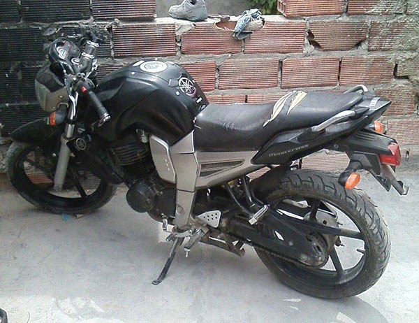 La motocicleta fue incautada . Había sido robada el 28 de noviembre.