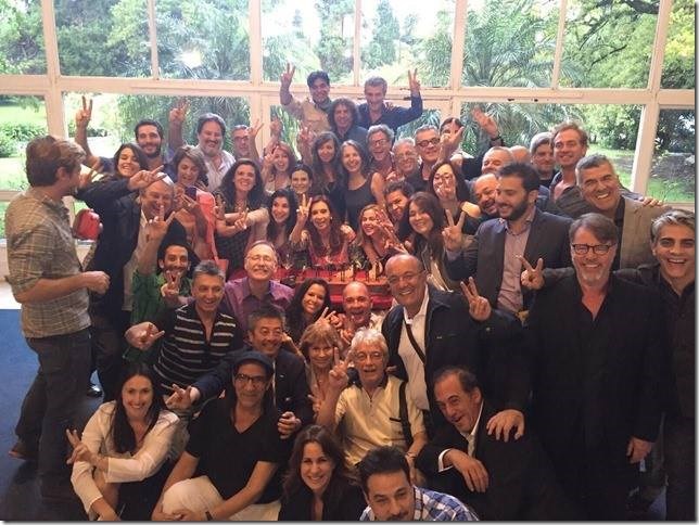 "Gracias por tanto afecto. Los quiero mucho", publicó CFK en su cuenta de Facebook.