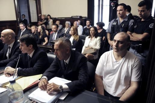Jorge Mangeri, hoy ante el tribunal.