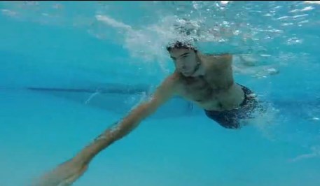 "Delpo" se recupera bajo el agua: “Me siento mejor cada día".