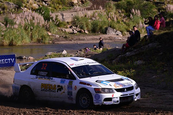 El Mitsubishi de Kovacevich anduvo derecho en San Luis y llevó al chubutense a estrenar el año con victoria.