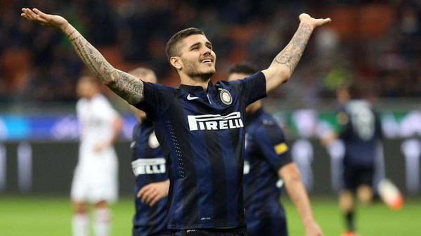 El delantero argentino Mauro Icardi es la carta de gol que tiene el Inter.