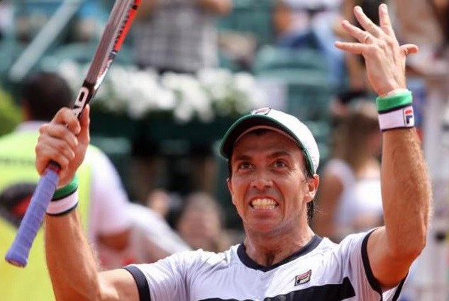 "Fue sorprendente la manera en que gane por el potencial de Fabio en polvo", sentenció Berlocq.