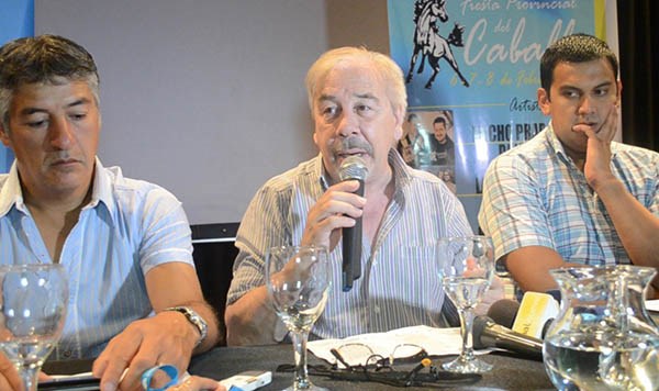 Promoción. El intendente de Costa presentó la Fiesta del Caballo.