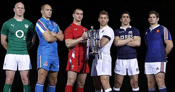 Irlanda, Italia, Gales, Inglaterra, Escocia y Francia van por el título del torneo de rugby más tradicional.