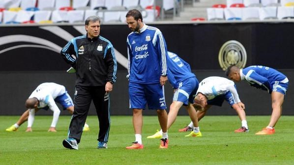 Martino y la lista de jugadores para la gira previa a la Copa América.