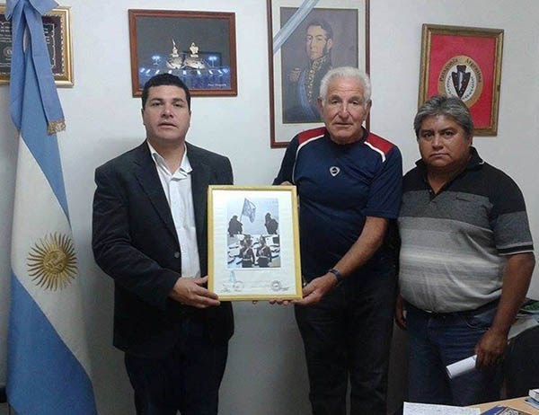Los veteranos fueron reconocidos en Puerto Madryn.