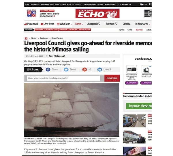 El diario Echo de Liverpool publicó la noticia este martes.