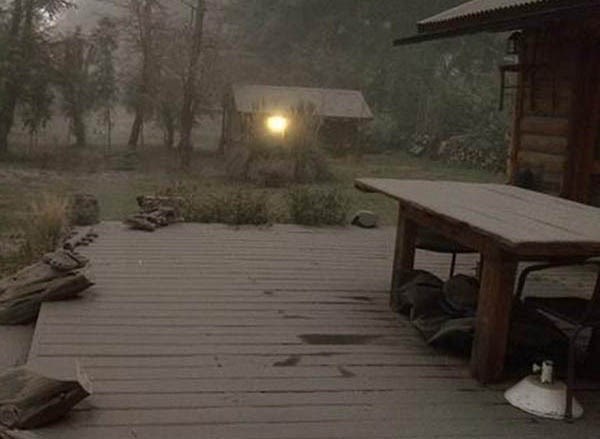 Villa La Angostura fue uno de los primeros en recibir cenizas.
