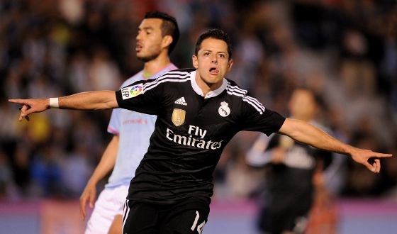 El mexicano "Chicharito" Hernández marcó un doblete para el Merengue.