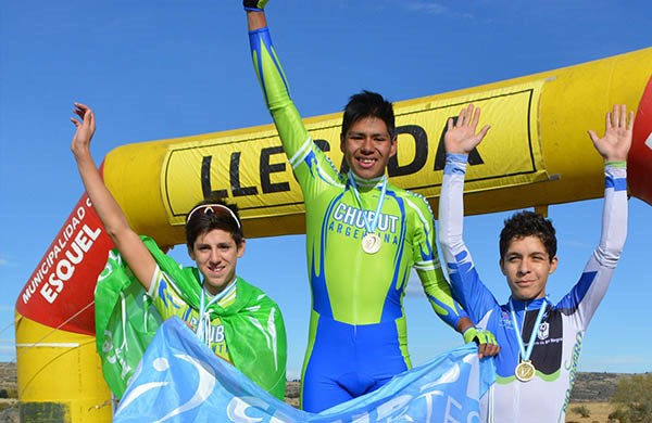 Chubut es líder en ciclismo a nivel colectivo, cuando solamente resta una prueba en el calendario.
