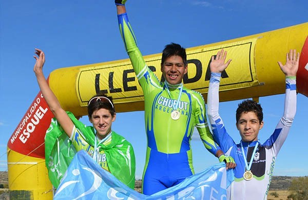 Chubut es líder en ciclismo a nivel colectivo, cuando solamente resta una prueba en el calendario.
