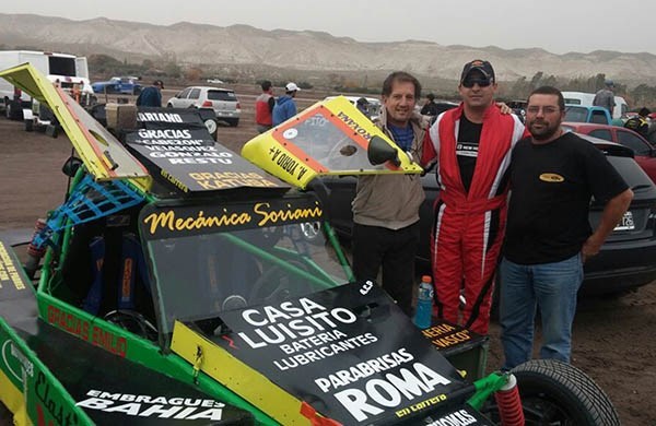 Aldo Yorio fue ayer el más rápido en los 4 cilindros. Lidera el campeonato y hoy  va por otra victoria.