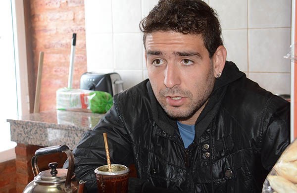 Darío Zampini se presentó en sociedad y recibió a Jornada en su casa, mate en mano y con ilusiones amplias.