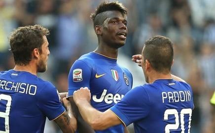 El joven francés Didier Pogbá regresó a la titularidad y marcó el gol de Juventus, aunque rozó en un defensor.
