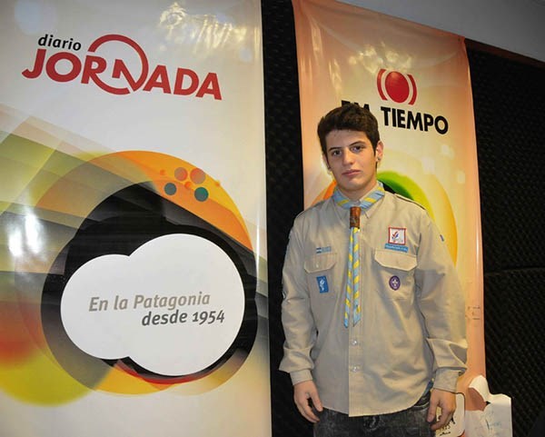 Viaje a japón. Natael Contín representará a los scouts de Patagonia.