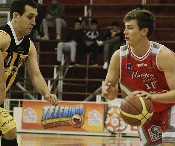 Gonzalo García y “Nacho” Laterza, el viernes pasado en el “Viglione”.