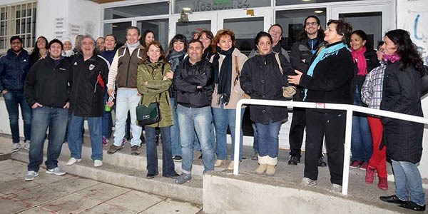 Los judiciales volvieron ayer a la calle para plantear su malestar por el irresoluto conflicto.