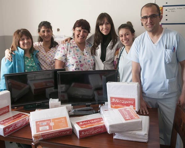 La donación está destinada al servicio de pediatría.