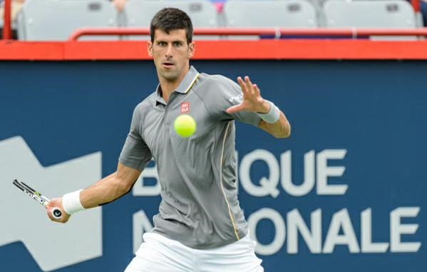 A lo Houdini. "Nole" salvó dos "match point" ante Gulbis y lleva 29 triunfos seguidos en M-1000.