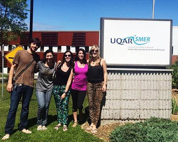 Gonzalo Bravo, Andreana Cadaillon, María del Santo Vidal y María Belén Reartes son los investigadores.