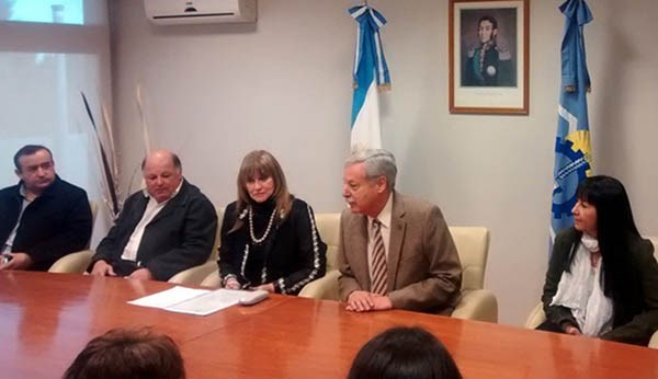 José Lizurume habló durante el acto llevado a cabo en la Legislatura.