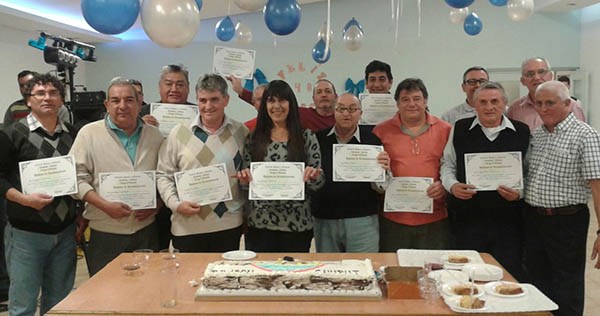 Los integrantes del Club de Pesca y Náutico de Rawson festejaron su aniversario a lo grande.