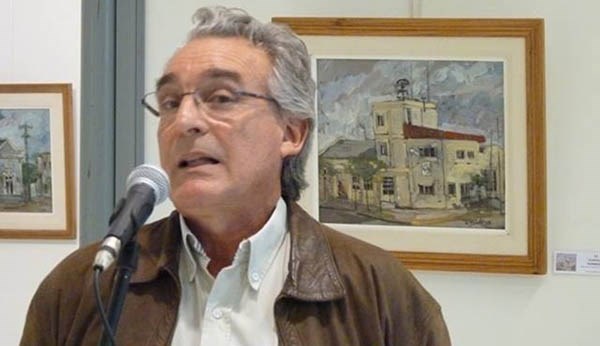 Fecha. Ariel Testino homenajea a Rawson a través de su arte.