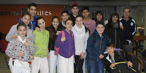 Los deportistas madrynenses cumplieron con una buena actuación en el Nacional de Karate, en Córdoba.