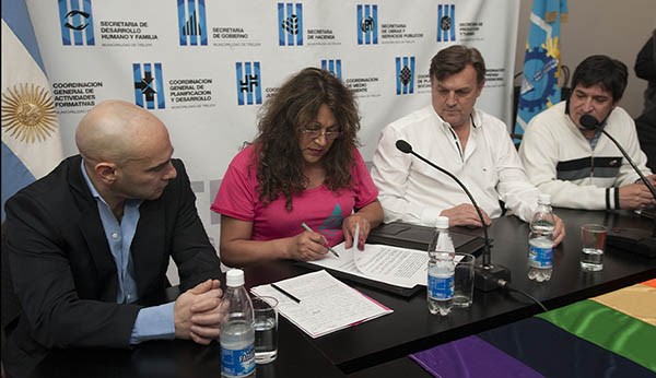 Reconocimiento. El municipio cedió cupos para personas trans.