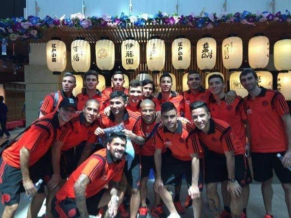 Ya en Japón, River llegó a Osaka y concluyó su interminable travesía. 