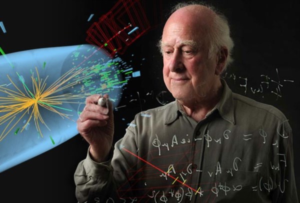 Peter Higgs, el físico téorico que intuyó la existencia de la célebre partícula, ganador del Nobel de Física junto a François Englert.
