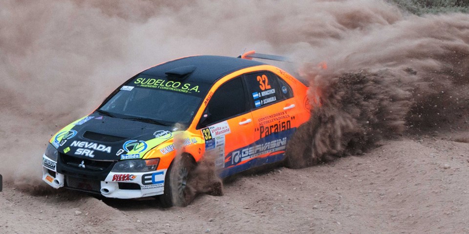 El Mitsubishi del "Ruso" terminó quinto en la clasificación general.