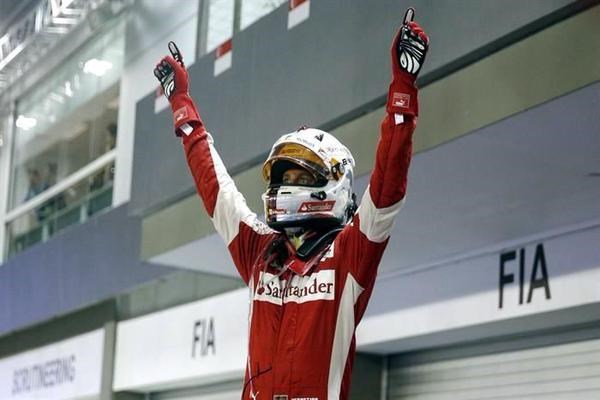 Vettel superó marca de triunfos de Ayrton Senna: llegó a 42. Segunda mejor marca histórica.